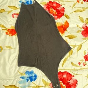 Double Zero Halter Bodysuit